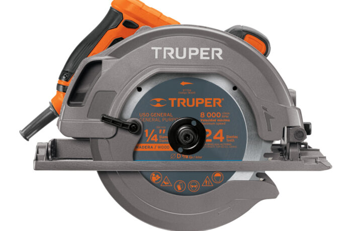 Sierra circular 7-1/4″, 1750W, TRUPER PRO