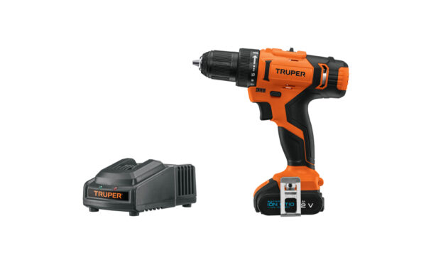 Taladro 3/8″, 12V, 1 batería 2Ah, PRO